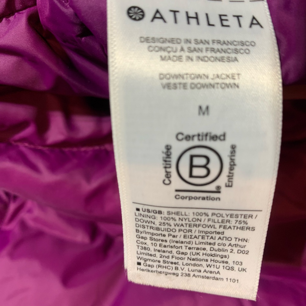Athleta magenta Jacket - Picture 5 of 5
